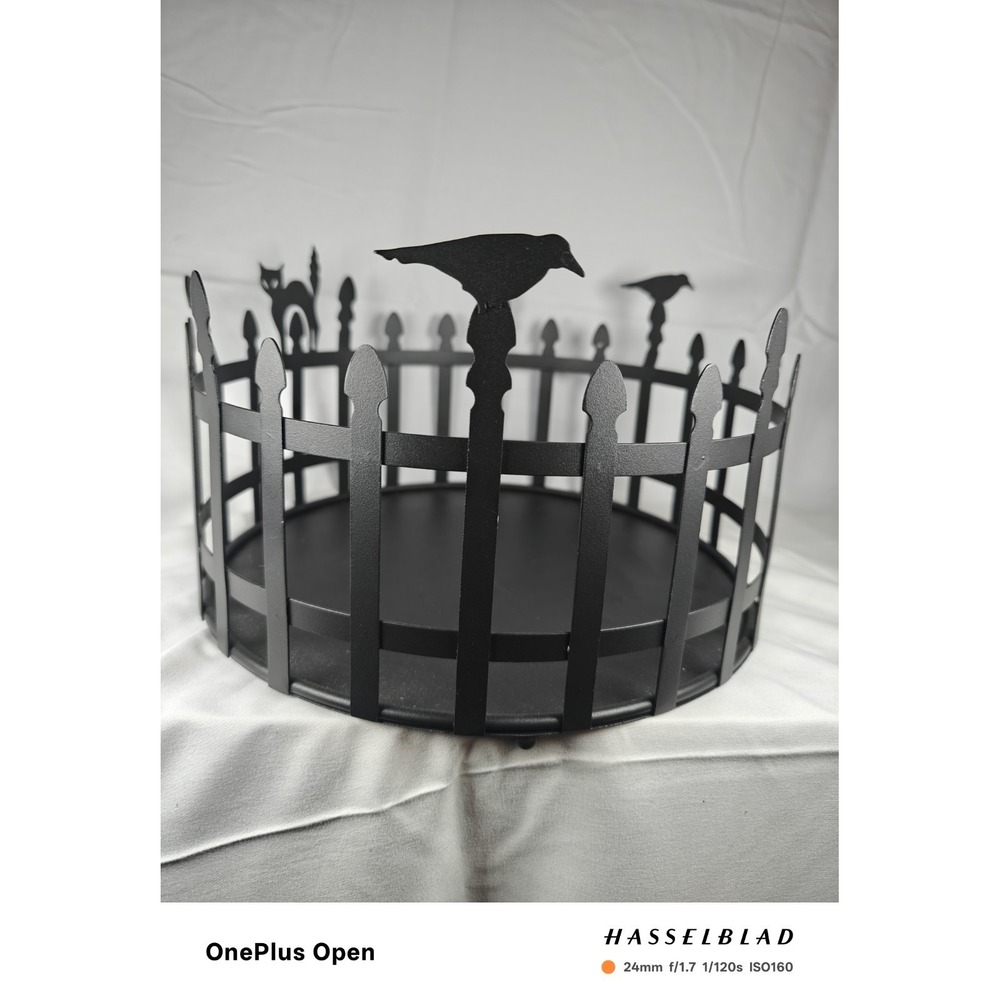 New!  Longaberger Wrought Iron Trick or Treat Holder -‎ Basket not included
